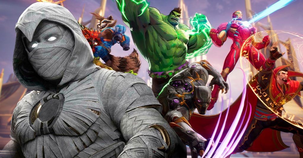 Primeiro visual do Cavaleiro da Lua em Marvel Rivals vaza antes do lançamento
