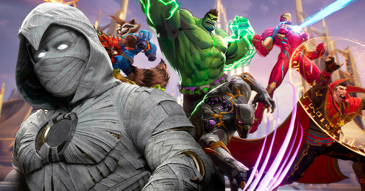 Primeiro visual do Cavaleiro da Lua em Marvel Rivals vaza antes do lançamento