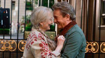 Meryl Streep agradece emocionada por cena romântica com Martin Short