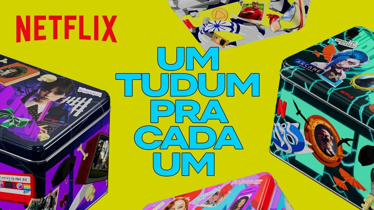 Tudum na Lata: Netflix lança latas colecionáveis exclusivas para fãs brasileiros