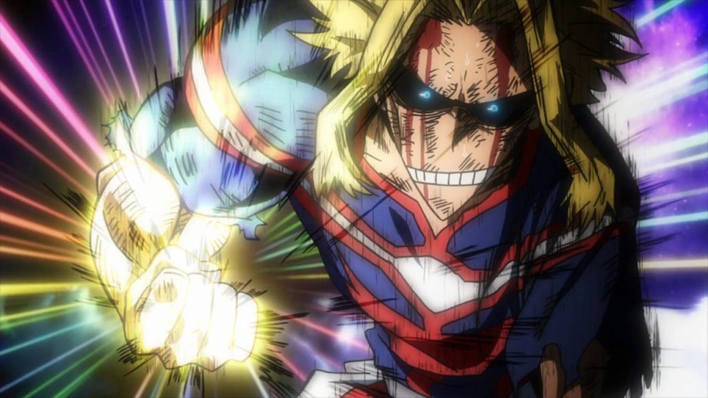 All Might prepara último confronto em My Hero Academia