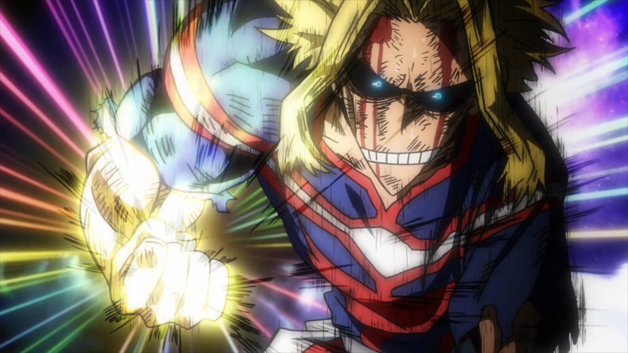 All Might prepara último confronto em My Hero Academia