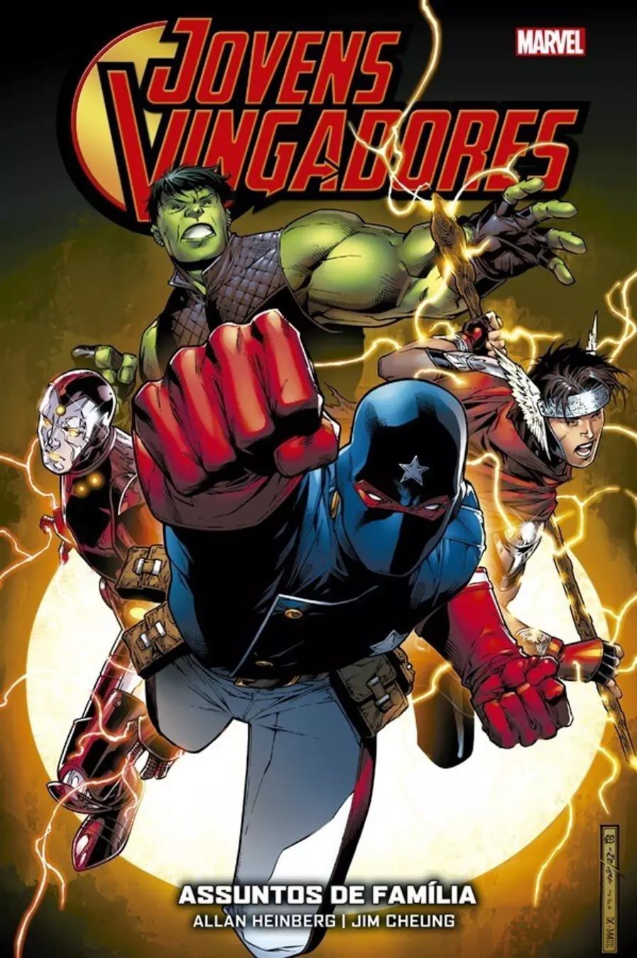 jovens vingadores marvel
