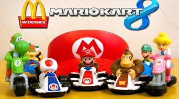 Os Brinquedos de Mario Kart estão de Volta ao McLanche Feliz do McDonald’s!