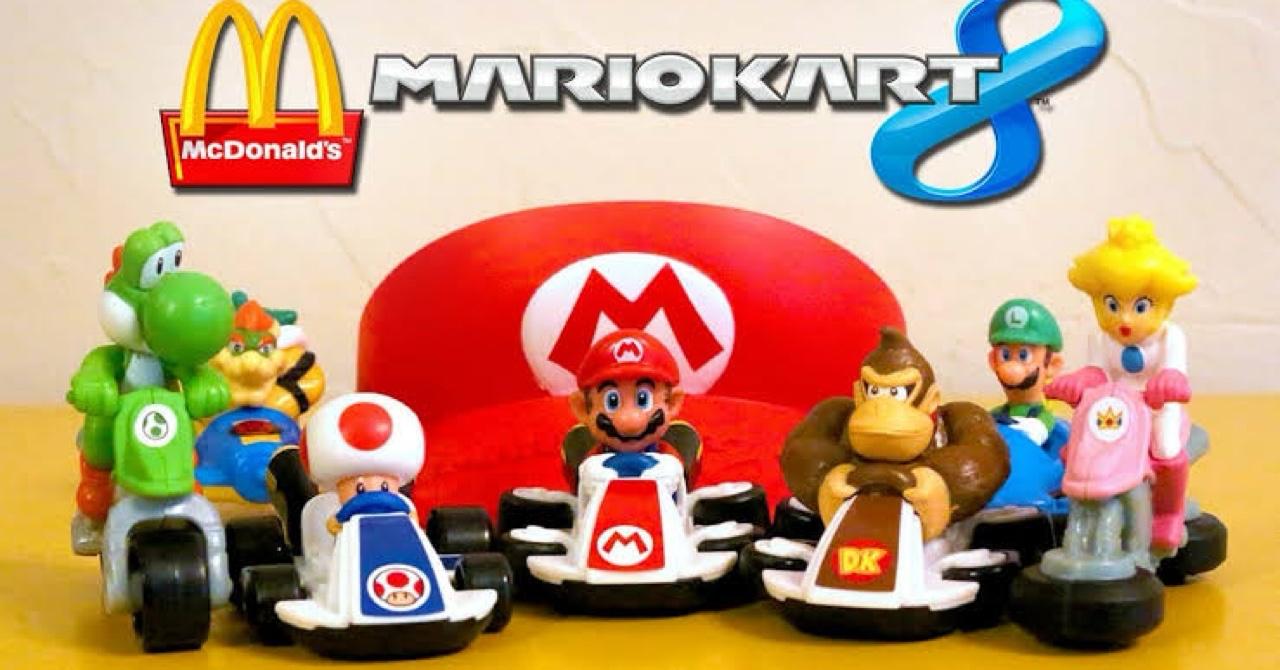 Os Brinquedos de Mario Kart estão de Volta ao McLanche Feliz do McDonald’s!