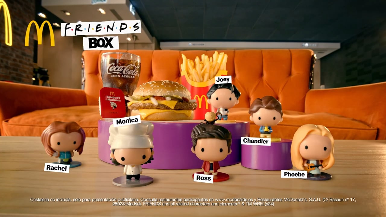 Vem pro Brasil? McDonald’s lança ‘McLanche para adultos’ especial de Friends