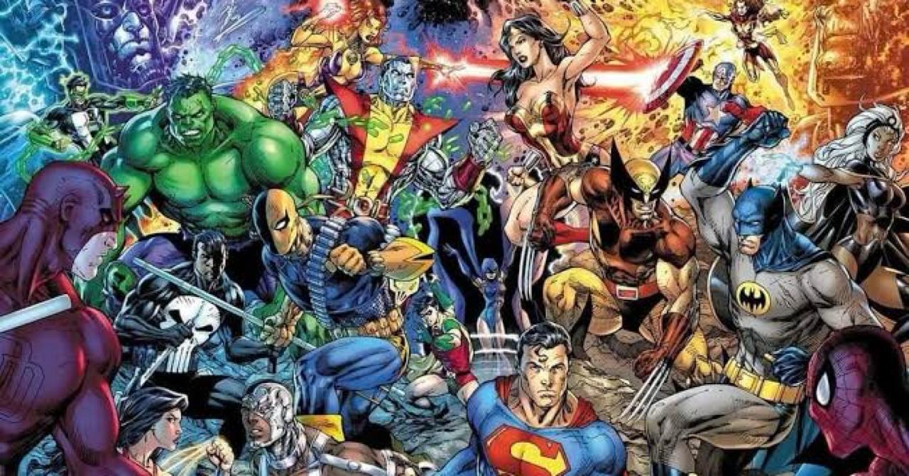 DC Lança omnibus de crossovers com a Marvel: arte de Jim Lee revelada