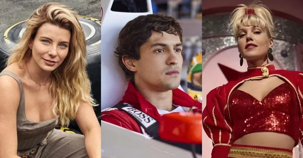 Senna: Adriane Galisteu tem apenas 2 minutos de tela na série toda