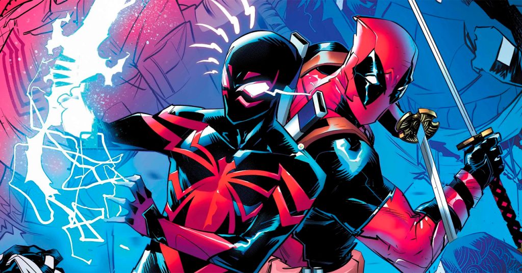 Deadpool e Homem-Aranha se enfrentam em crossover sangrento da Marvel