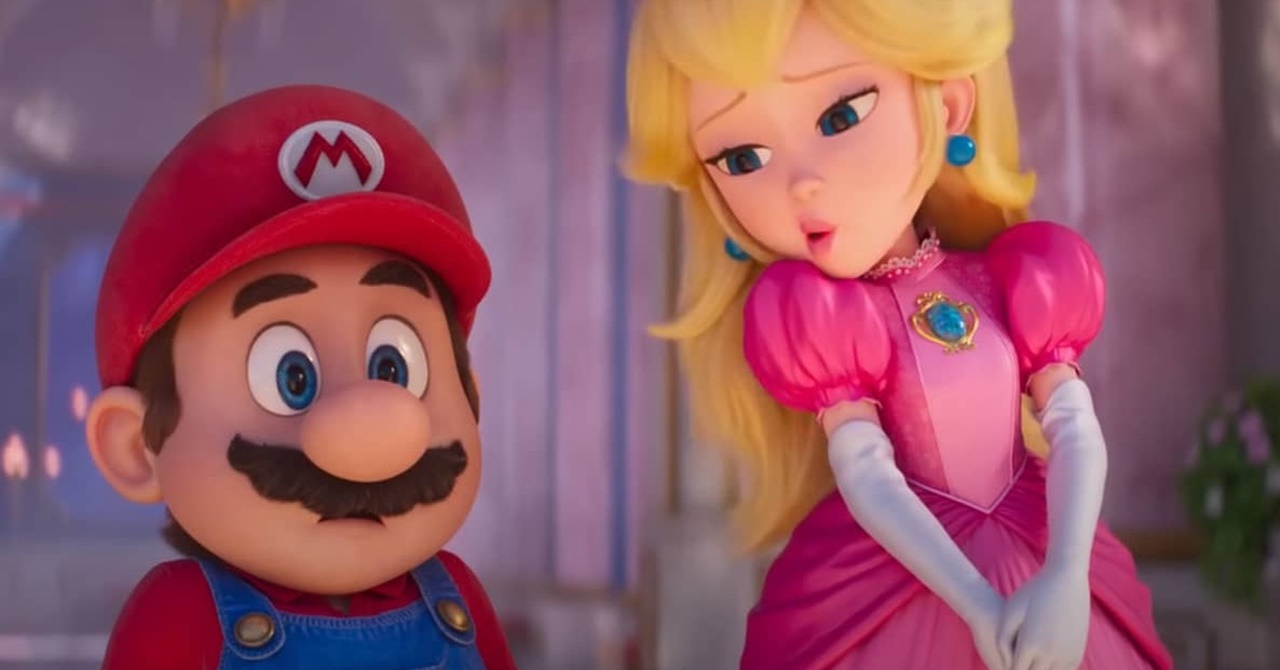 Mario e Peach – Super Mario Bros