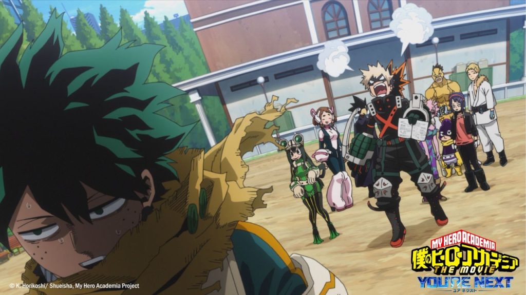 Curta inédito de My Hero Academia acompanha lançamento do filme em home video