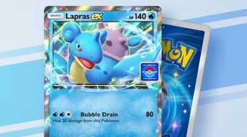 Pokémon TCG Pocket: Novo card Lapras EX chega ao game