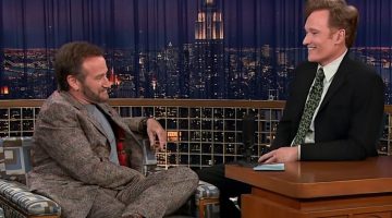 Robin Williams confortou Conan O’Brien após demissão do The Tonight Show