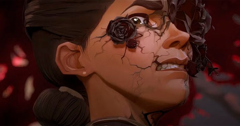 Rosa Negra Arcane League of Legends