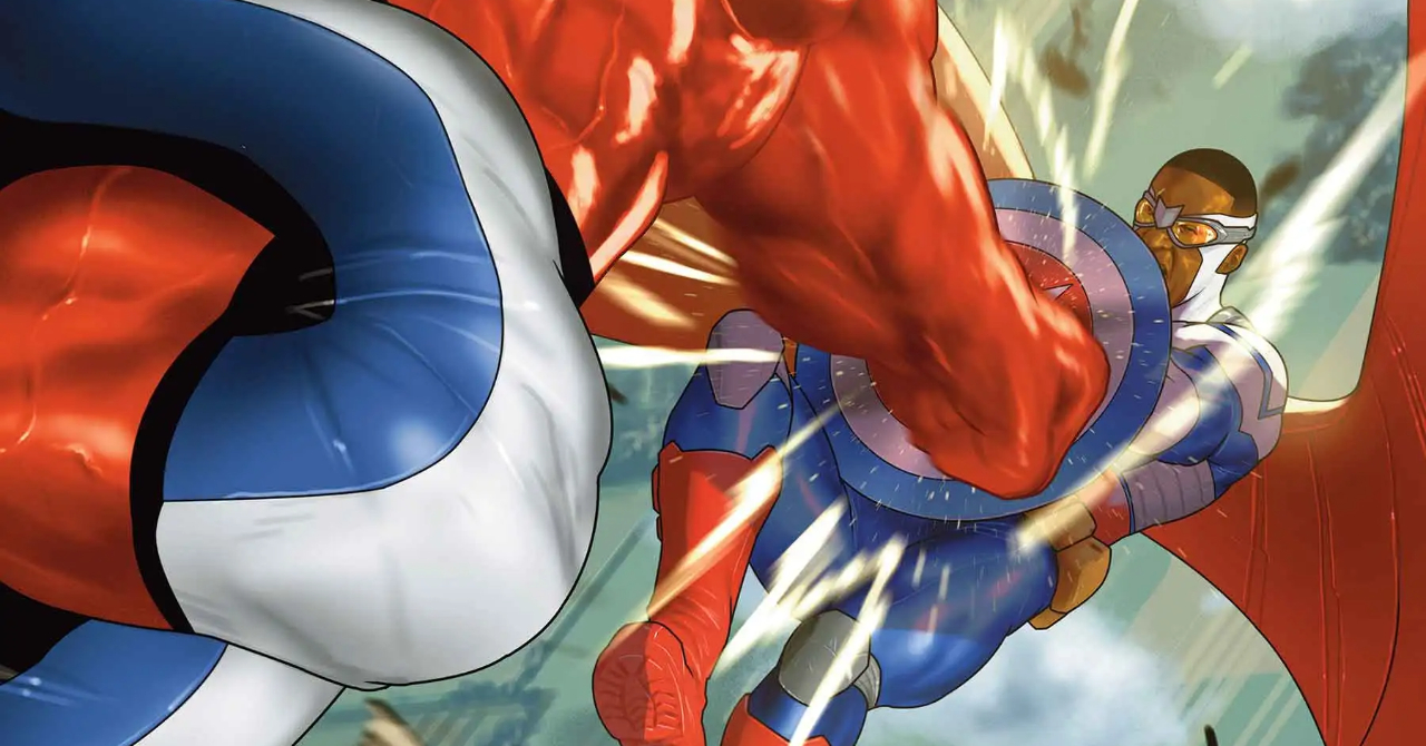 Sam Wilson enfrenta Hulk Vermelho em nova HQ do Capitão América