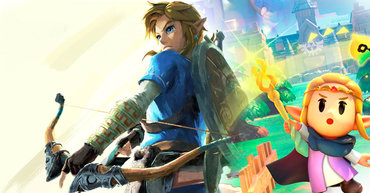 Nintendo planeja manter os jogos de Zelda em 2D como “contraste” aos títulos em 3D