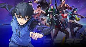 Free Fire anuncia colaboração com anime de futebol Blue Lock