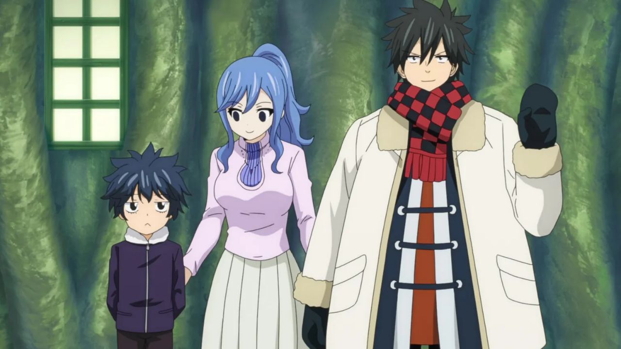 Fairy Tail apresenta o filho de Gray e Juvia