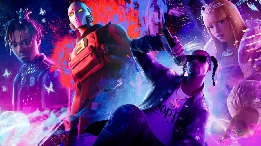 Fortnite anuncia show com Snoop Dogg, Eminem, Ice Spice e mais