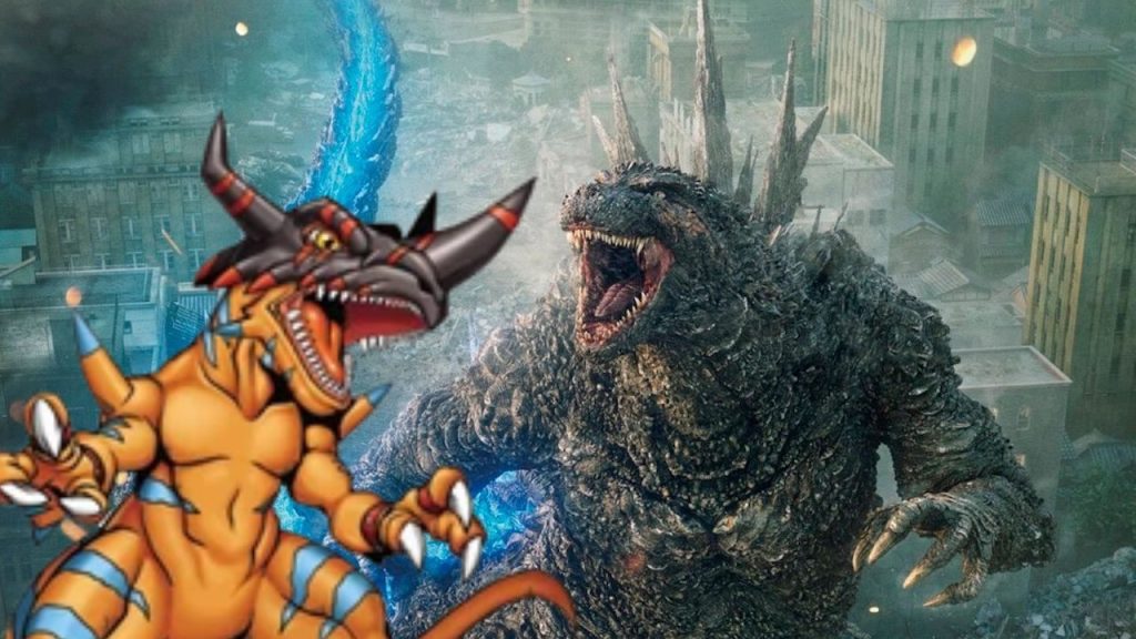 Digimon anuncia colaboração especial com Godzilla