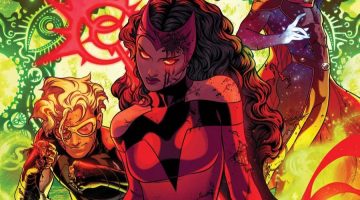 Marvel: Prévia de nova HQ reúne Wanda Maximoff e seus filhos