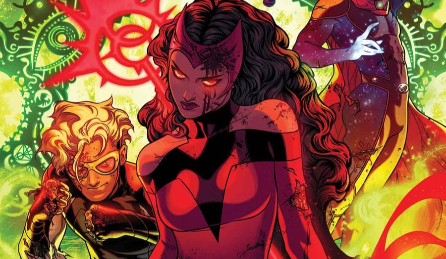 Marvel: Prévia de nova HQ reúne Wanda Maximoff e seus filhos