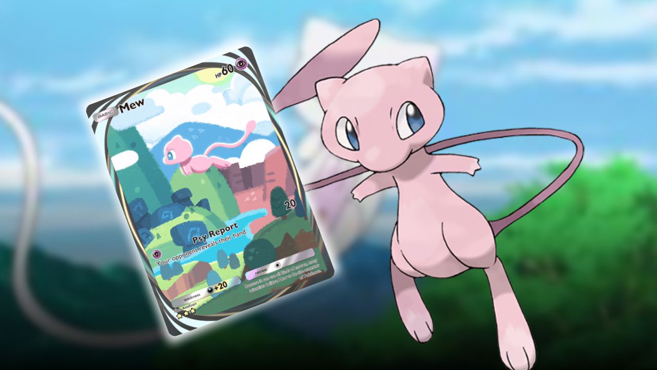 Carta Secreta de Mew no Pokémon TCG Pocket pode ser obtida ao completar a Pokédex
