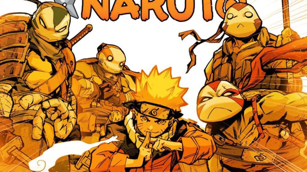 Tartarugas Ninja e Naruto: crossovers revela as primeiras páginas