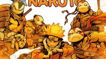 Tartarugas Ninja e Naruto: crossovers revela as primeiras páginas