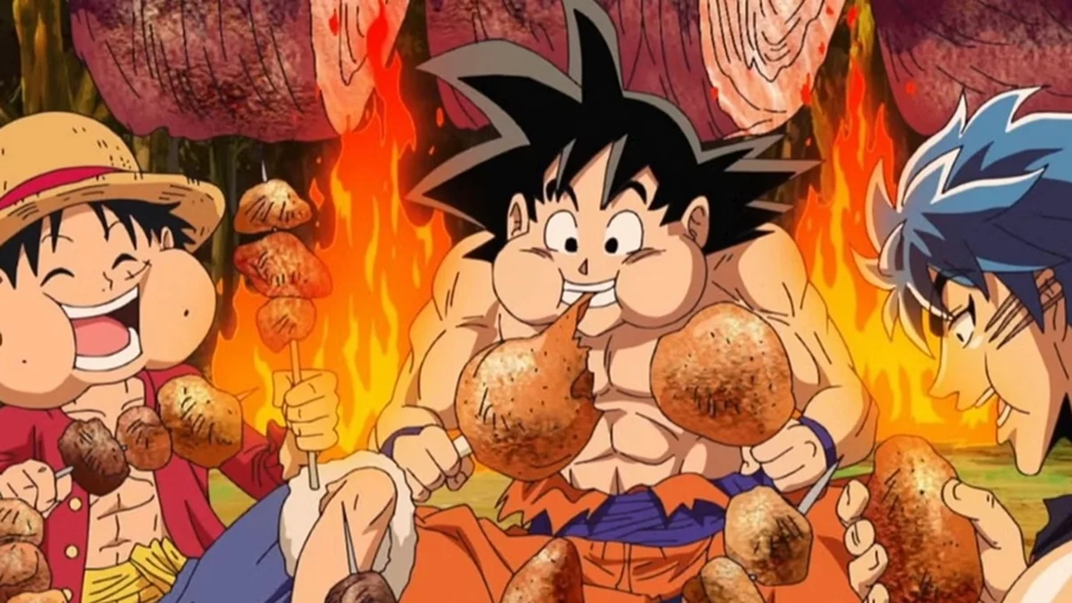 Netflix lança crossover entre One Piece, Dragon Ball Z e Toriko DUBLADO!