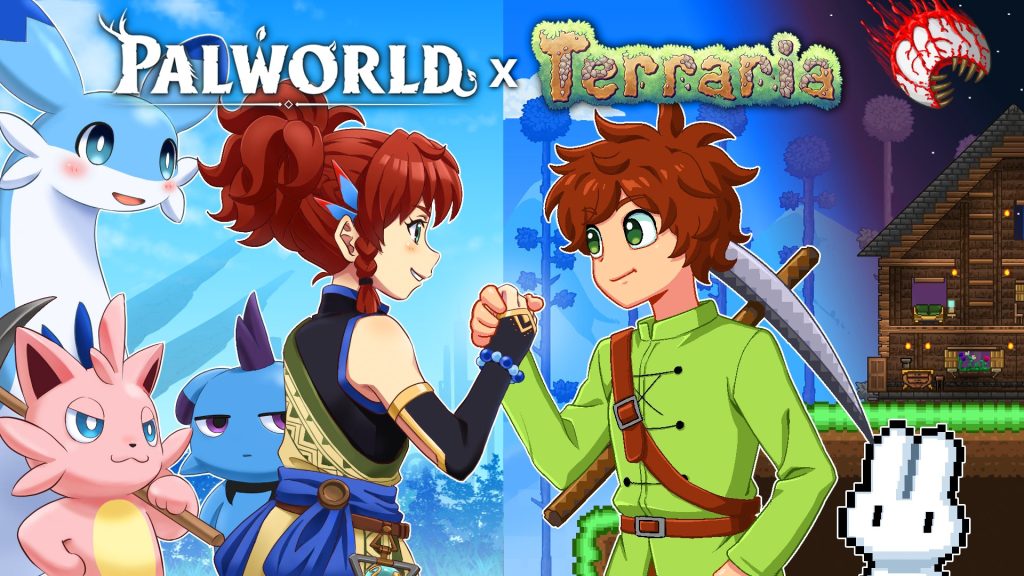 Palworld e Terraria terão Crossover inédito em 2025