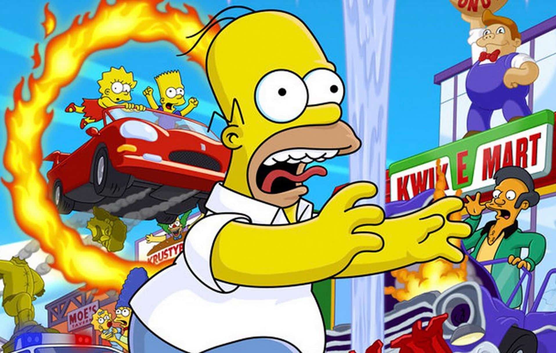 Simpsons Hit & Run teve sequência cancelada sem motivos