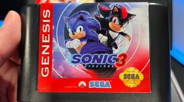 Sonic 3: Paramount cria cartucho de Sega Genesis para anunciar novo trailer