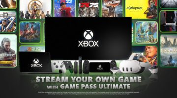 Xbox Cloud Gaming libera função de transmitir seus próprios jogos