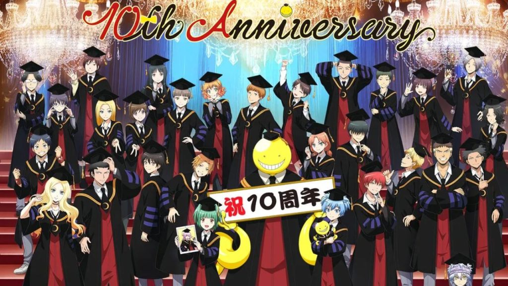 Assassination Classroom comemora 10 anos com eventos