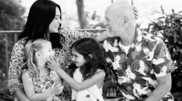 Esposa de Bruce Willis detalha novo Natal com ator vivendo em casa separada