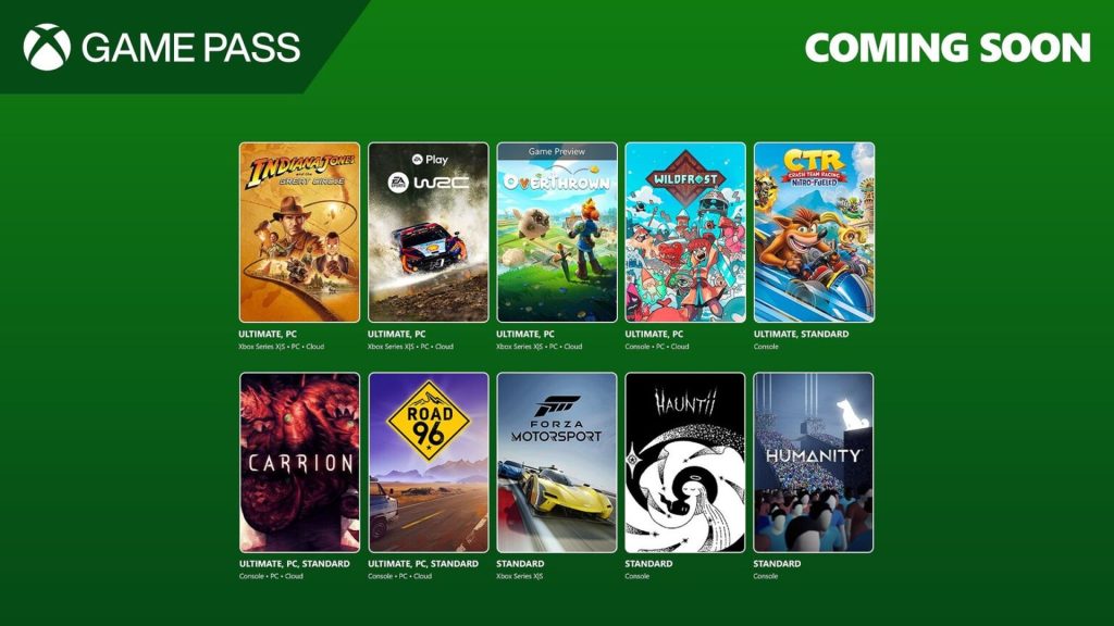 Game Pass: Jogos chegando e saindo em Dezembro, confira!