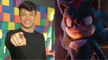 Júlio Cocielo achou que era pegadinha ao ser chamado para atuar em Sonic 3: O Filme