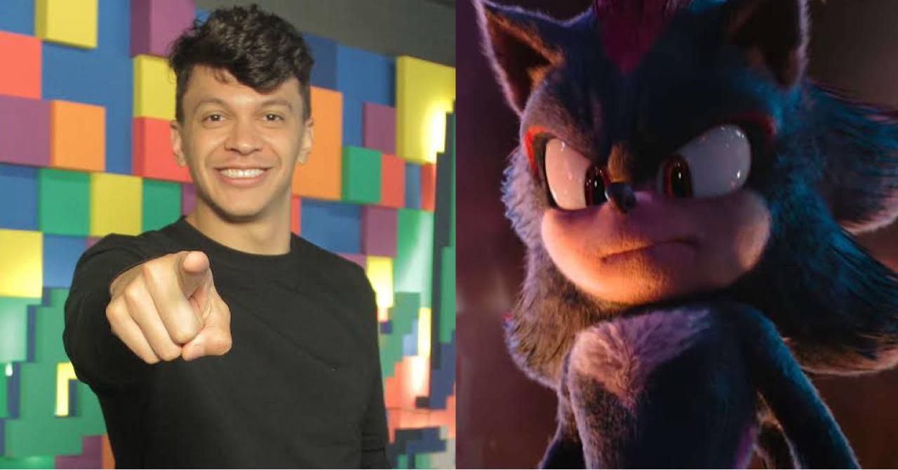 Júlio Cocielo achou que era pegadinha ao ser chamado para atuar em Sonic 3: O Filme
