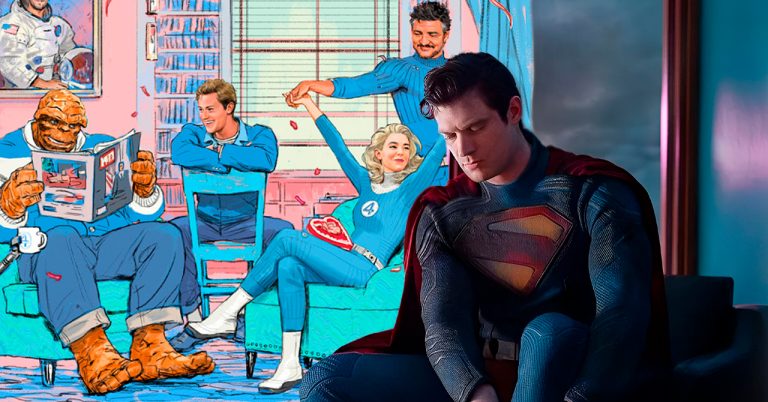Superman Quarteto Fantástico Marvel DC