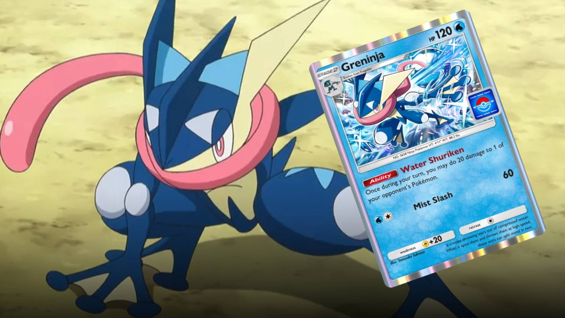 Este é o melhor Deck de Greninja para o Pokémon TCG Pocket