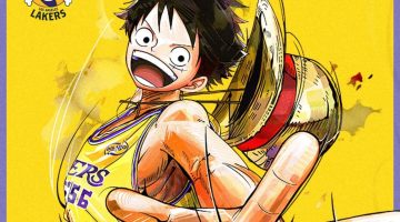 One Piece x Lakers: colaboração histórica em noite especial