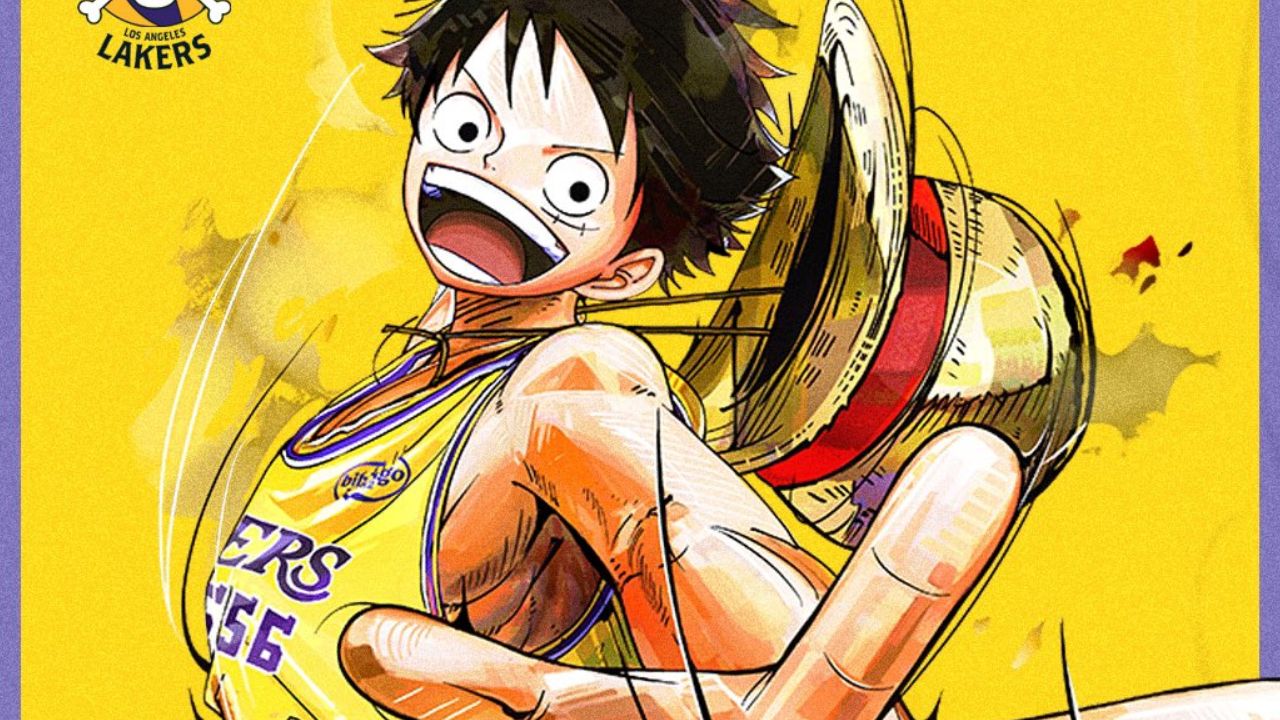 One Piece x Lakers: colaboração histórica em noite especial