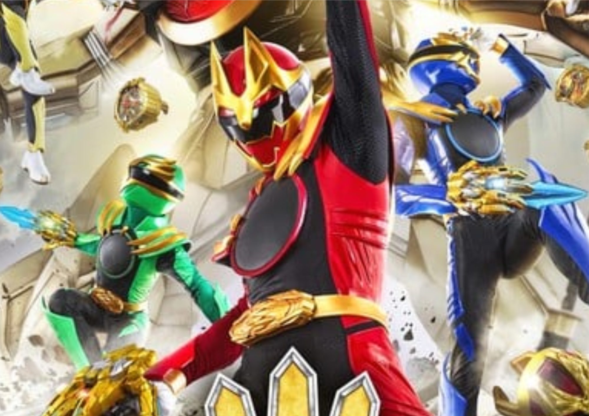 Super Sentai anuncia série comemorativa de 50 Anos