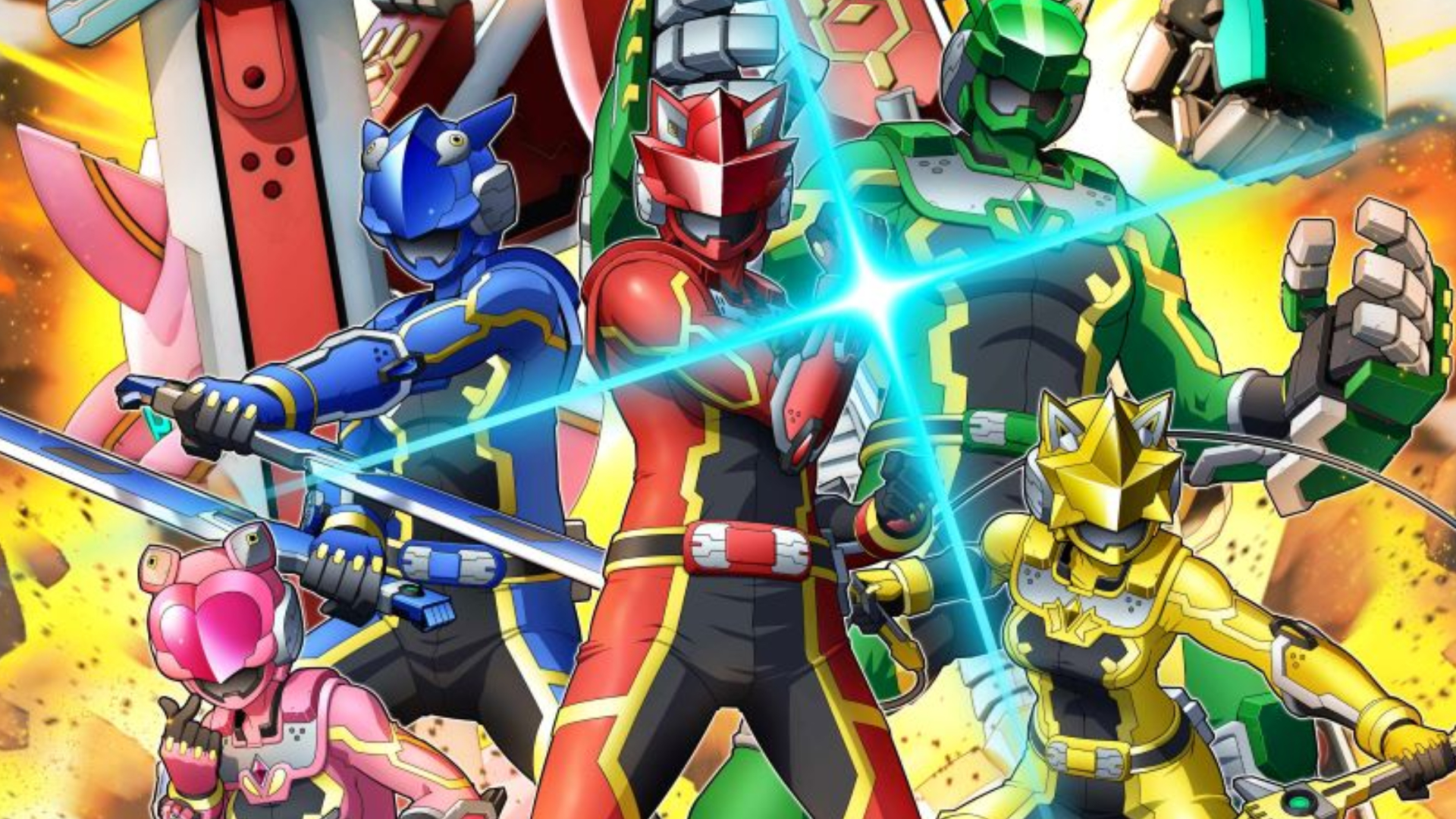 The Red Ranger Becomes an Adventurer in Another World ganha nova arte promocional