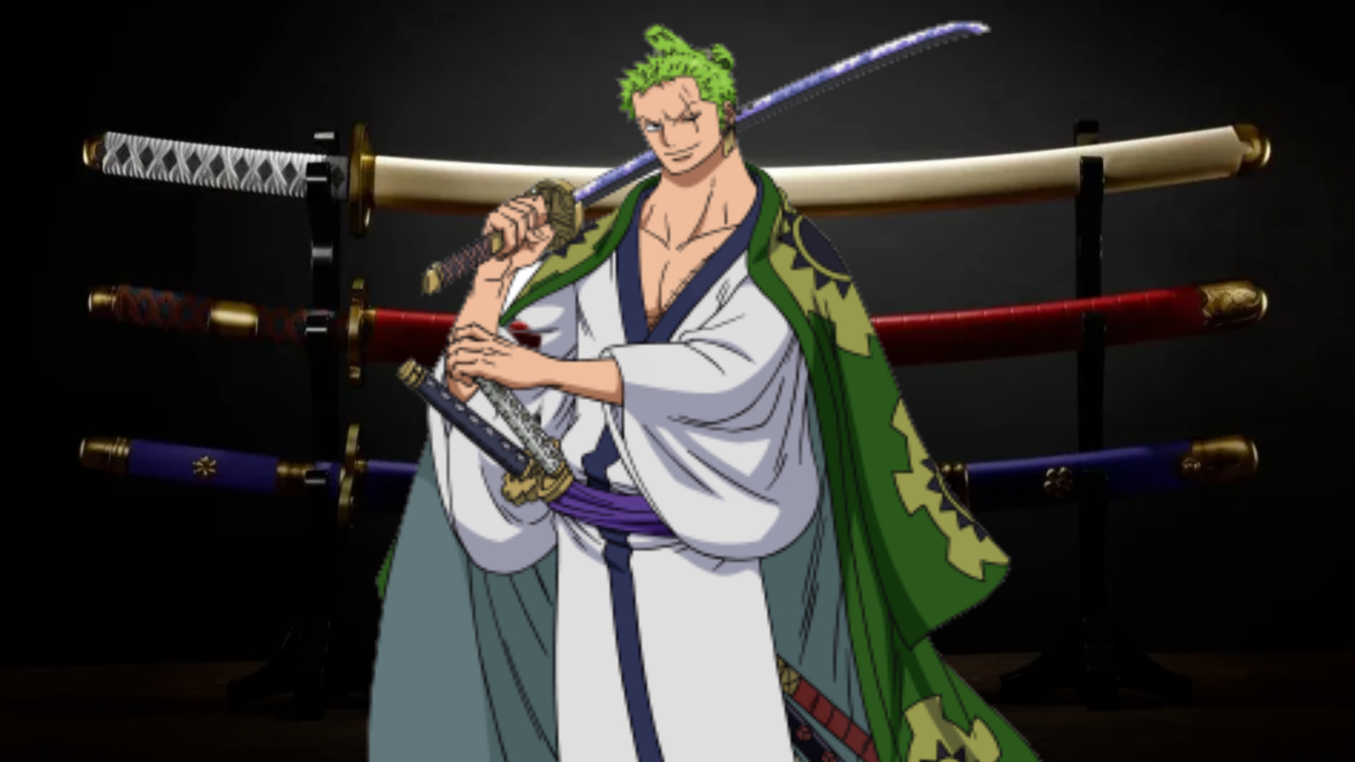 Conjunto de réplicas das Espadas do Zoro de One Piece é lançado