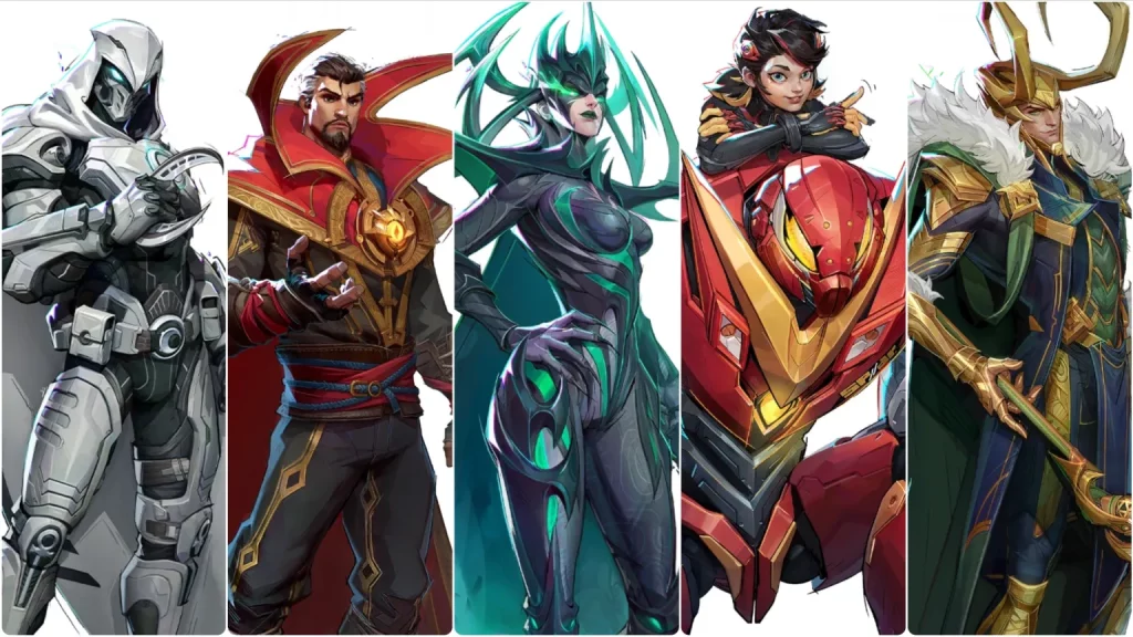 Heróis de Marvel Rivals ganham artes inéditas em novas de HQ’s