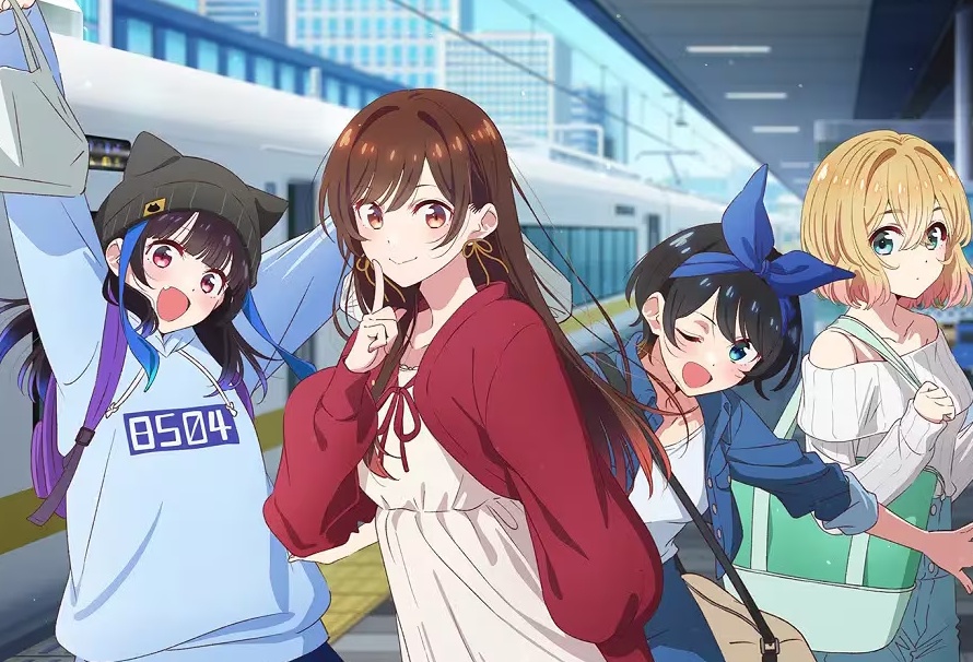 Rent a Girlfriend: Temporada 4 ganha nova arte promocional e data de estreia