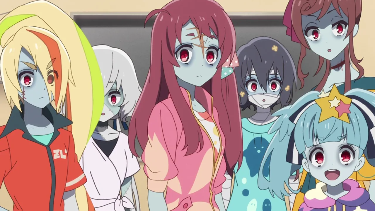 Zombie Land Saga confirma estreia do filme com novo trailer