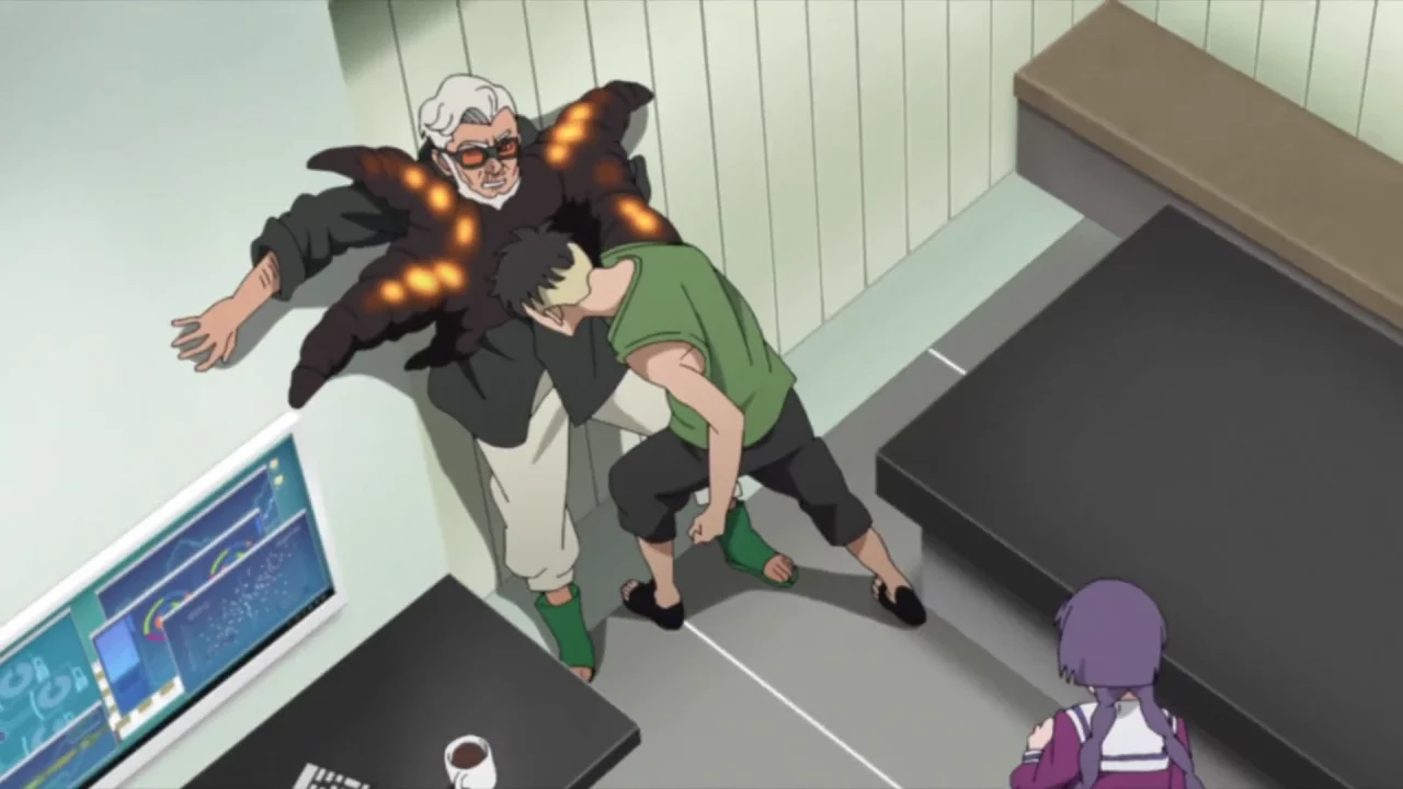 Kawaki enfrenta Amado: conflito explosivo em Boruto TBV 18